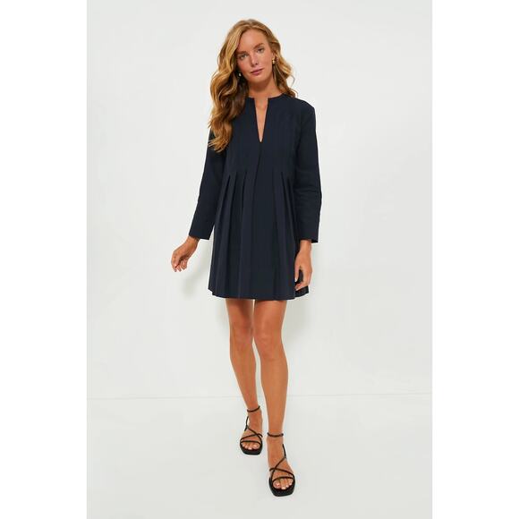 TUCKERNUCK Navy Luella Dress NWT Size XS - Picture 6 of 11